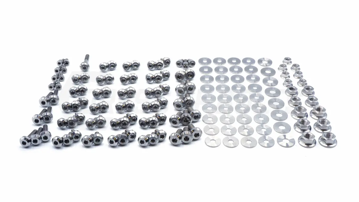 Dress Up Bolts Stage 3 Titanium Hardware Engine Bay Kit - Toyota Supra Mkiii (1986-1992) 1