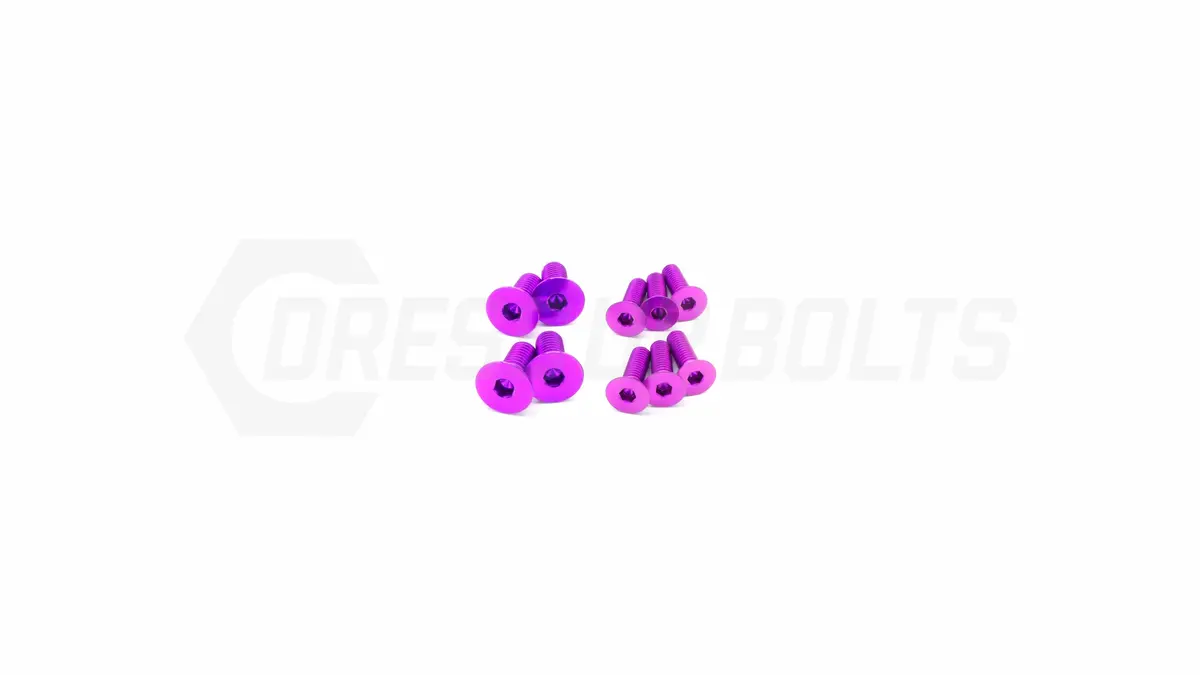 Dress Up Bolts Titanium Hardware Door Kit - Toyota Supra Mkiii (1986-1992) 1