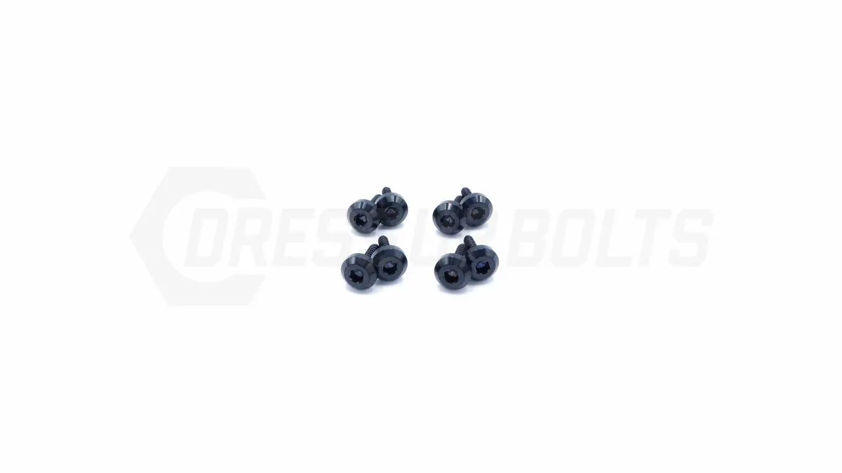 Dress Up Bolts Titanium Hardware Headlight Kit - Toyota Supra Mkiii (1986-1992) 5