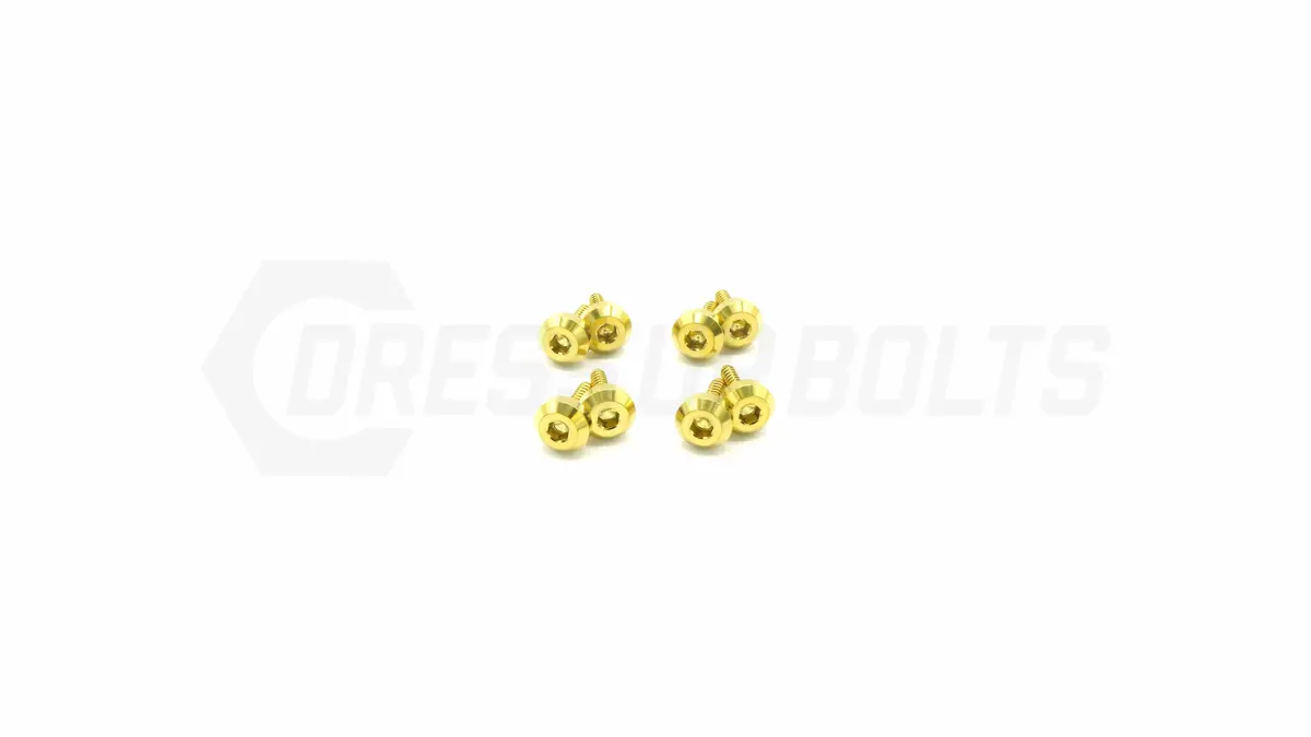 Dress Up Bolts Titanium Hardware Headlight Kit - Toyota Supra Mkiii (1986-1992) 6