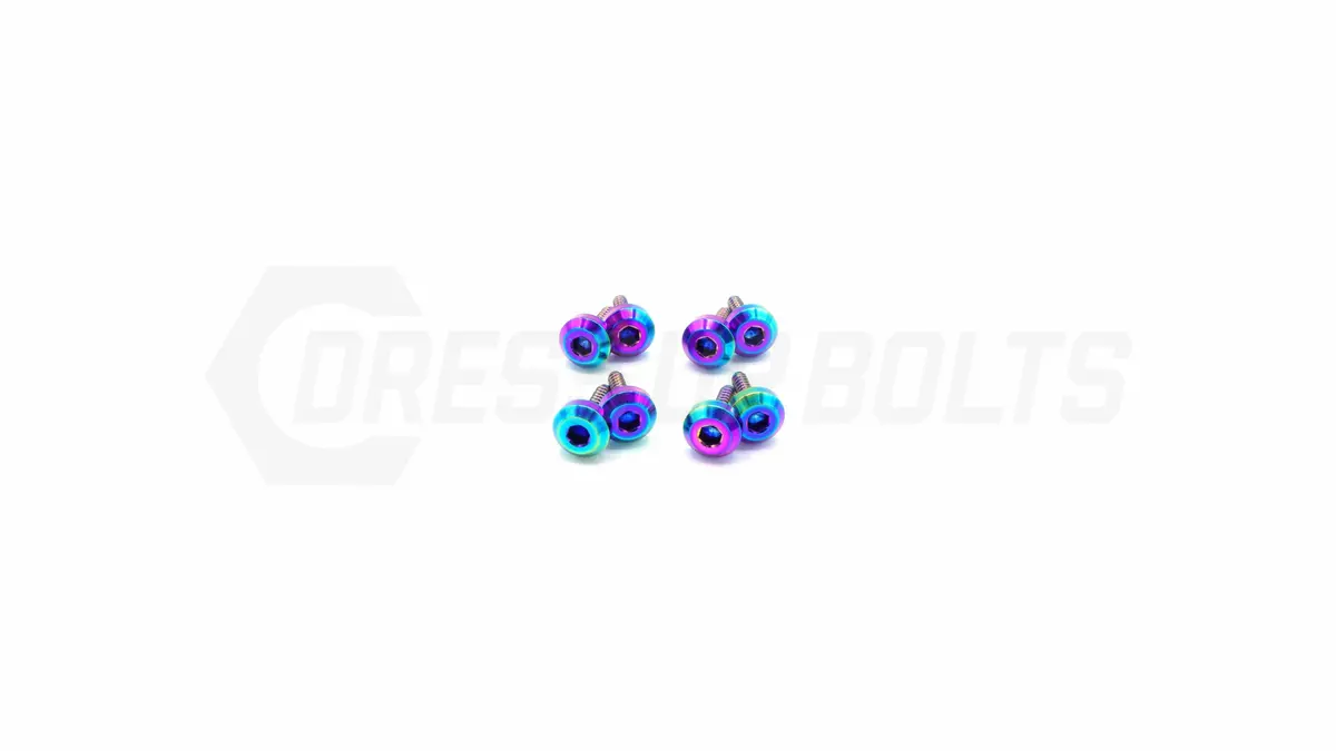 Dress Up Bolts Titanium Hardware Headlight Kit - Toyota Supra Mkiii (1986-1992) 1