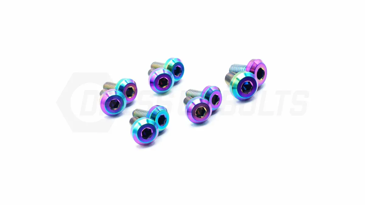 Dress Up Bolts Titanium Hardware Hatch Kit - Toyota Supra Mkiv (1993-2002) 1