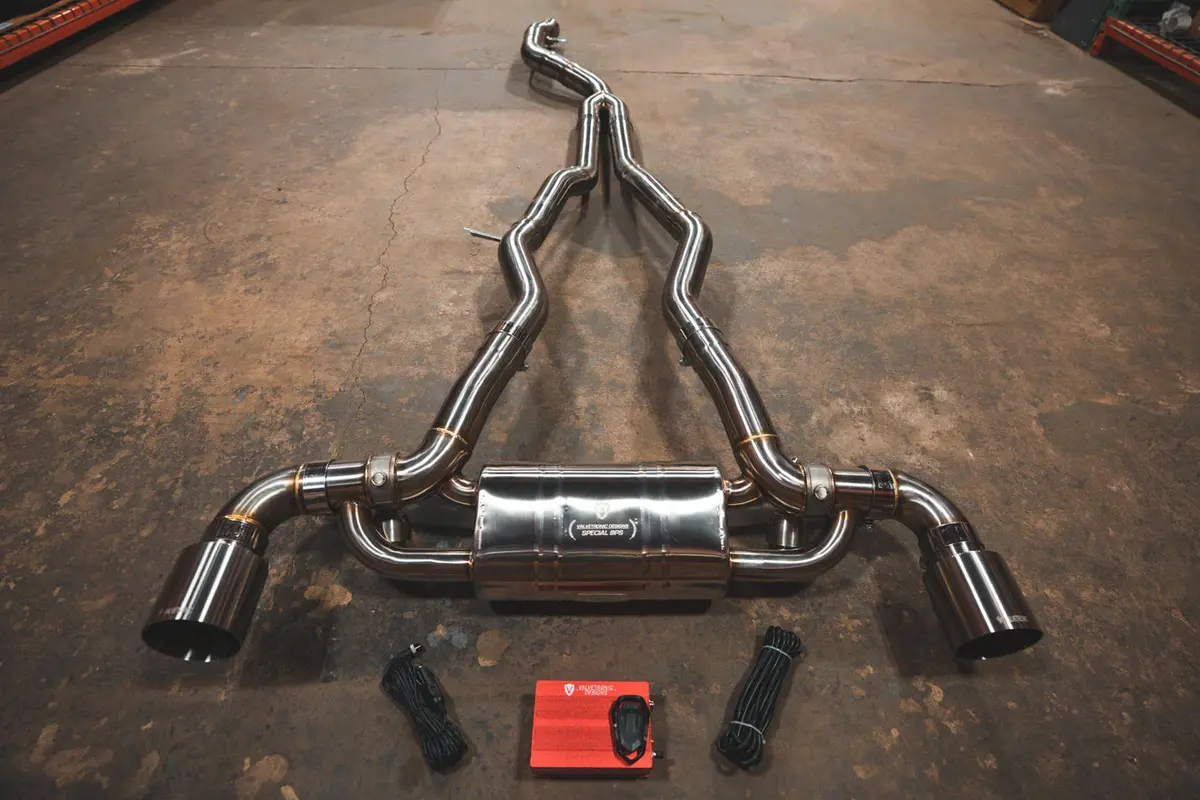 Toyota Supra A90 / A91 Valved Sport Exhaust System 1