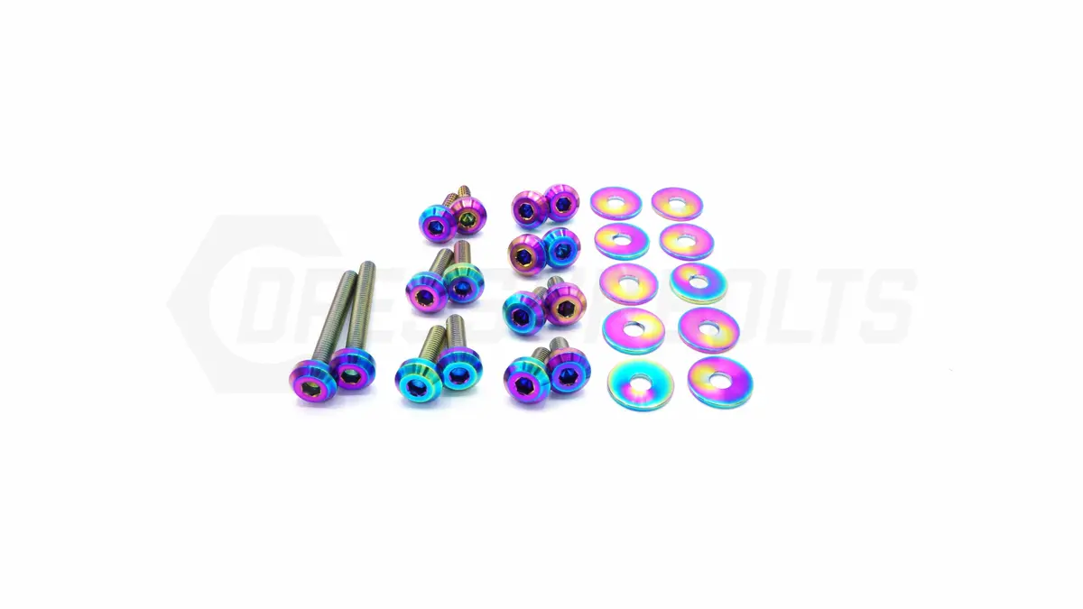 Dress Up Bolts Titanium Hardware Engine Bay Kit - Volkswagen Gti Mk7 (2015-2021) 1