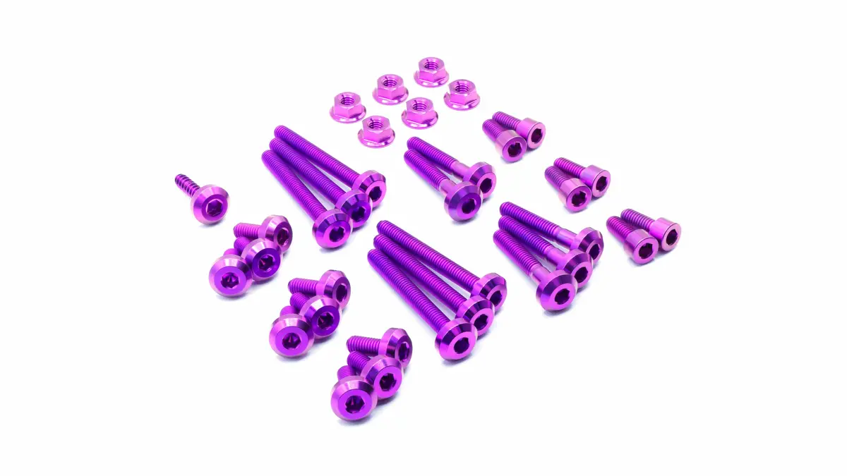 Dress Up Bolts Stage 1 Titanium Hardware Engine Kit - 3Rd Generation Ea888 Engine 1