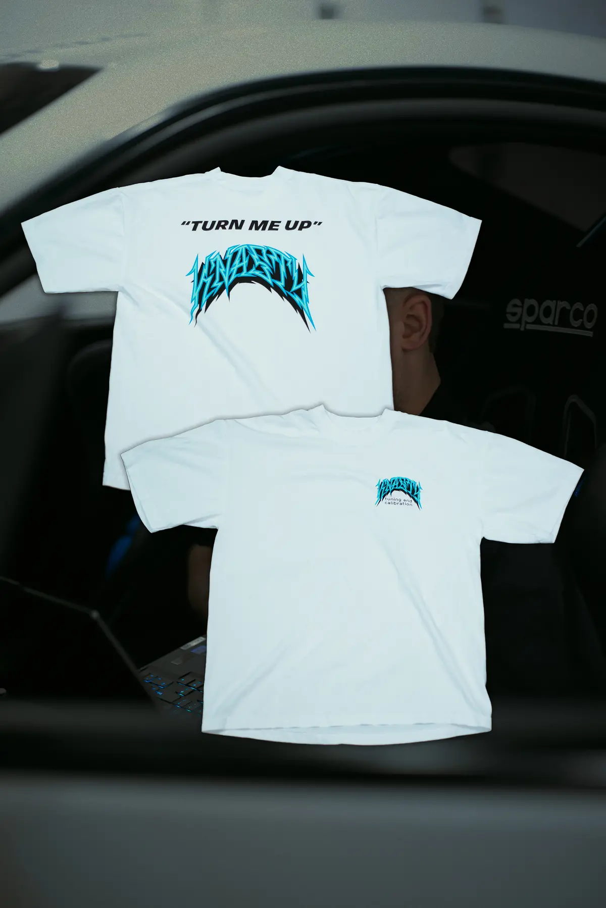 Knasty-Tuned "Turn Me Up" White 1