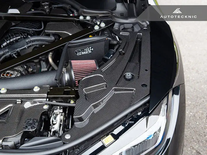 Autotecknic G8x M3 / M4 Dry Carbon Engine Bay Trim Set 1