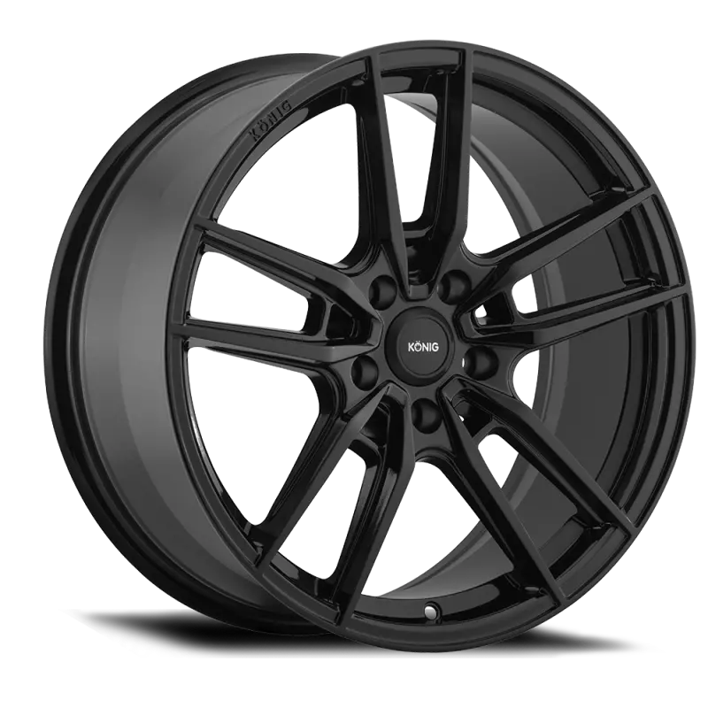 Konig Myth 18X8 5X112 Et43 Gloss Black 1