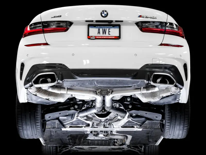 Awe Tuning 2019+ Bmw M340i/M440i (G20/G22) Track Edition Exhaust (Use Oe Tips) 2