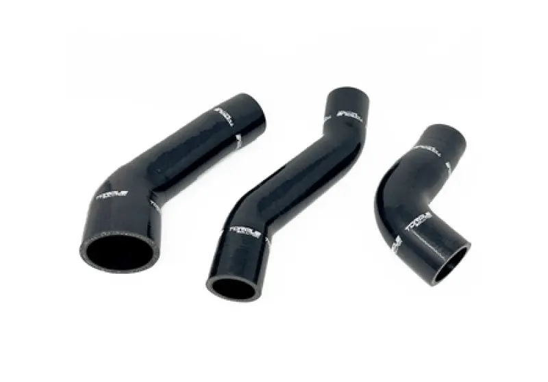 Torque Solution 13-17 Hyundai Veloster 1.6L Turbo Silicone Boost Hose Kit - Black 1