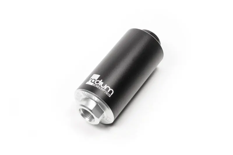 Radium Engineering 10 Micron Stainless Check Valve Fuel Filter 1