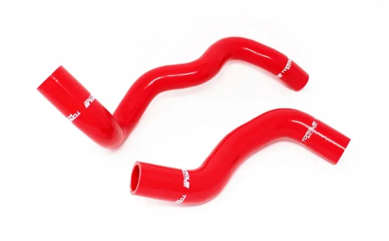 Torque Solution 2016+ Ford Focus Rs Silicone Radiator Hose Kit - Red 1