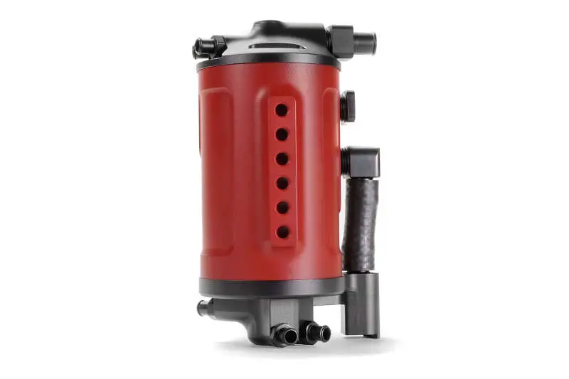 Perrin 20-25 Subaru Outback Xt & Legacy Xt Air Oil Separator - Red 1
