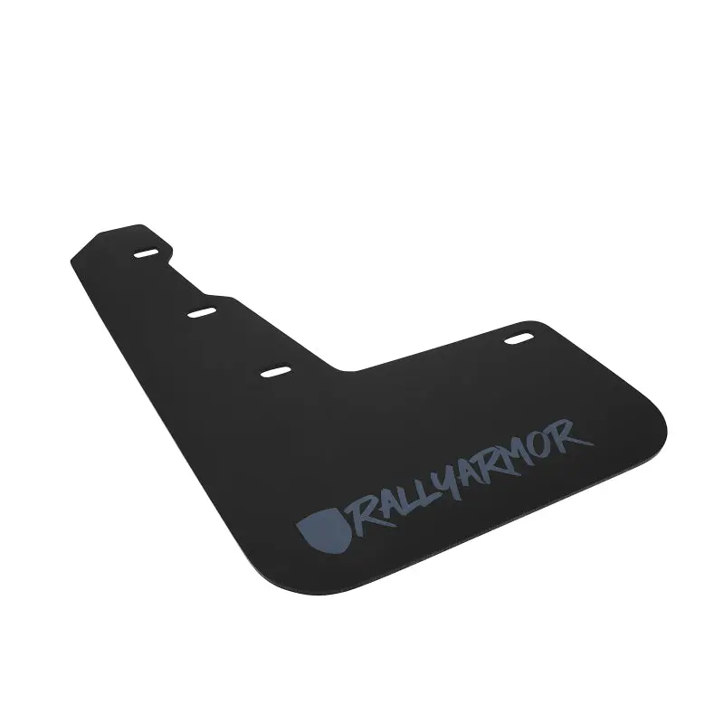 Rally Armor 15-21 Subaru Wrx/Sti Black Mud Flap Grey Altered Font Logo 1