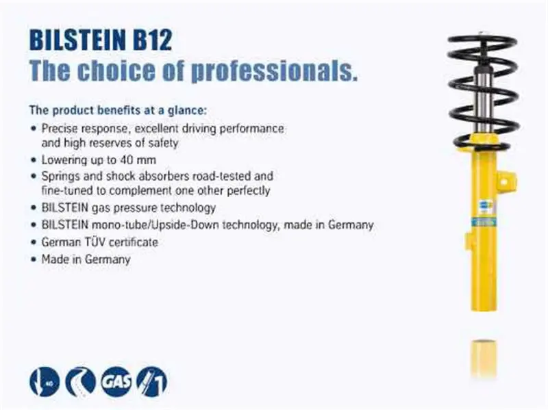 Bilstein B12 (Pro-Kit) 05-11 Porsche 911 Carrera H6 3.6L/S H6 3.8 Front And Rear Suspension Kit 2