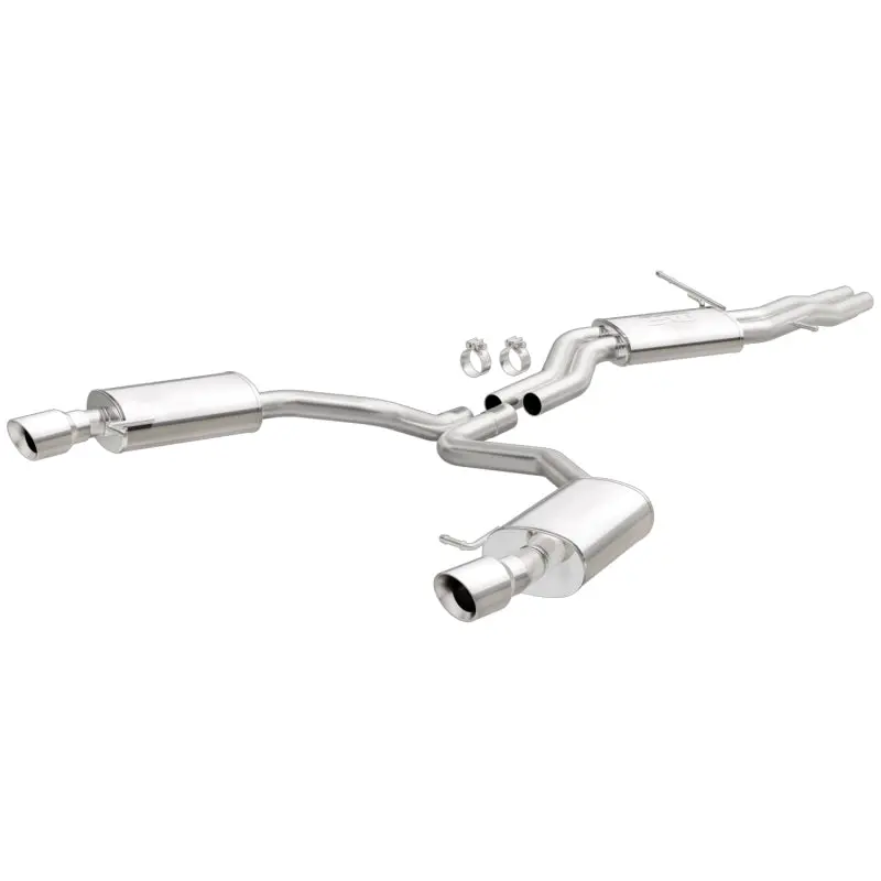 Magnaflow Sys C/B 12-15 Audi A6 / A7 3.0L V6 Ss 2.5In Dual Split Rear Ext 4In Tips 1