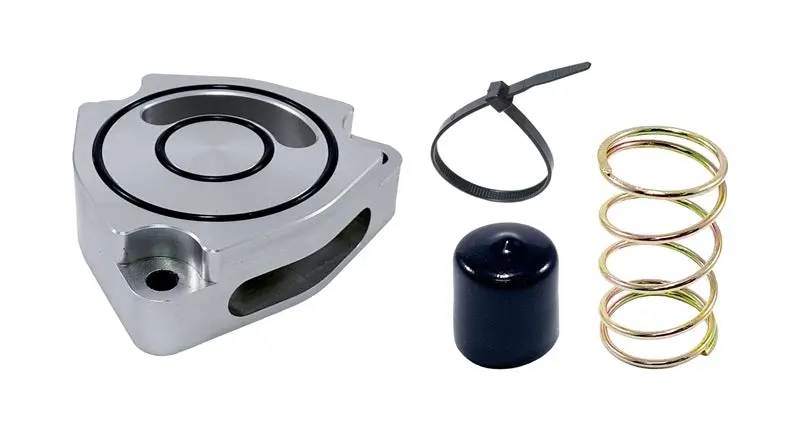 Torque Solution Blow Off Bov Sound Plate (Silver) 11+ Hyundai Veloster Turbo 1