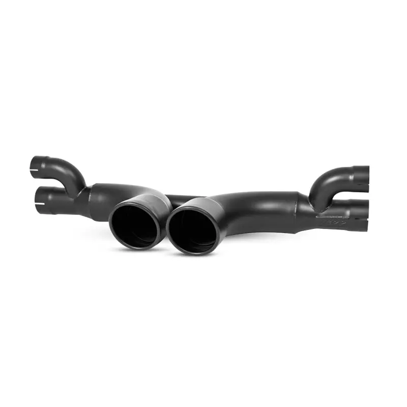 Mbrp 14-19 Porsche Gt3/Gt3rs 3In Center Muffler Bypass 4In Tips - Black Coated 1
