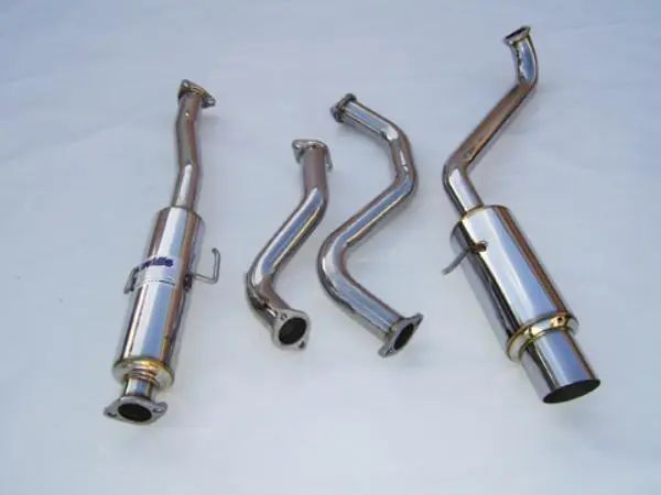 Invidia 88-91 Crx Ef8 60Mm (101Mm Tip) N1 Cat-Back Exhaust 2