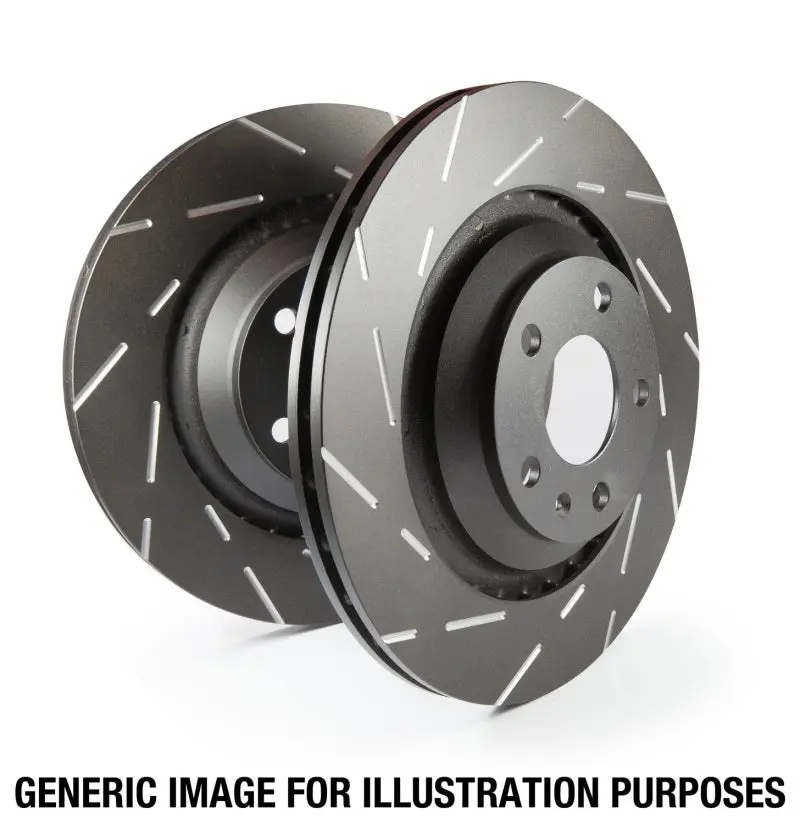 Ebc 84-92 Rover Mini 1.0 Usr Slotted Front Rotors 1