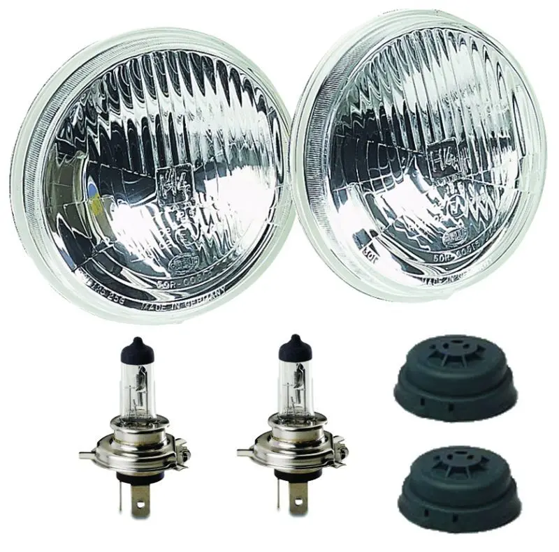 Hella Vision Plus 5.75" Round Headlight Conversion Kit – Dual High/Low Beam 1