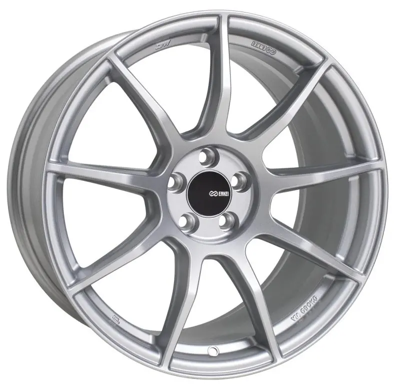 Enkei Ts9 18X8.5 5X114.3 35Mm Offset 72.6Mm Bore Silver Paint 1