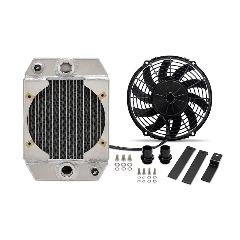 Mishimoto Universal Drag Race Performance Aluminum Radiator - Natural 1