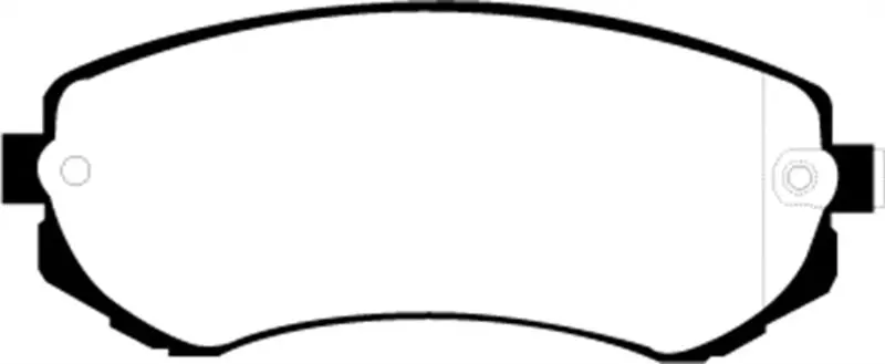 Ebc 89-96 Nissan 240Sx 2.4 (4 Lug) Ultimax2 Front Brake Pads 1