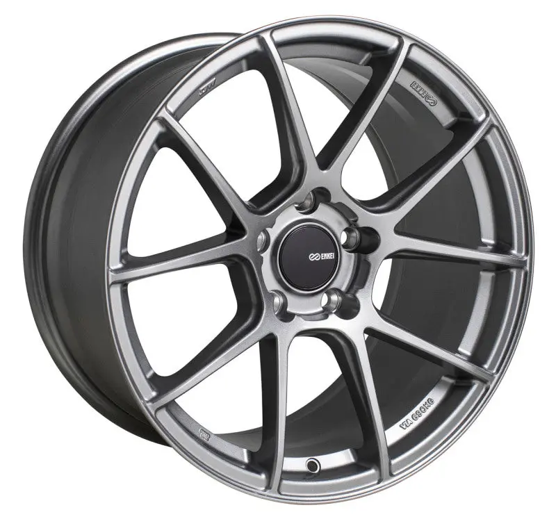 Enkei Ts-V 17X9 5X114.3 40Mm Offset 72.6Mm Bore Storm Grey Wheel 1