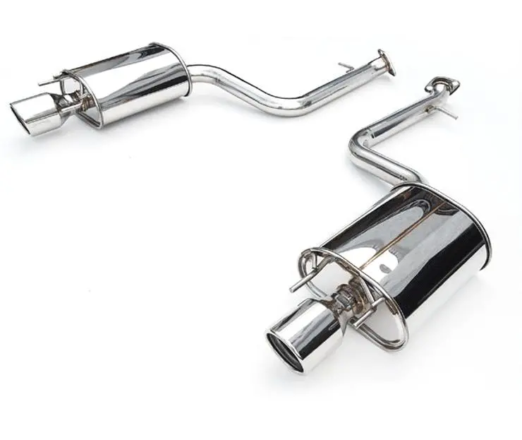 Invidia 02-07 Wrx/Sti 76Mm Q300 Stainless Steel Cat-Back Exhaust 1