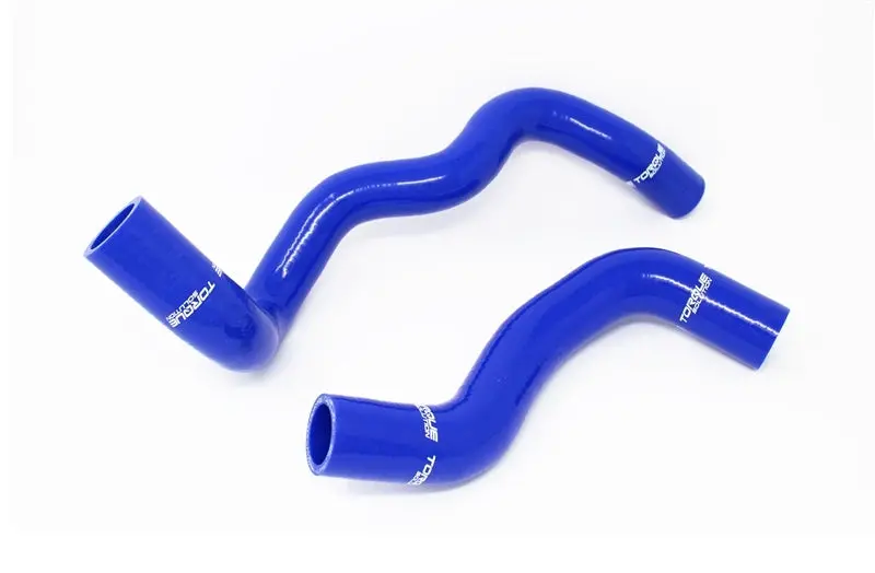 Torque Solution 2016+ Ford Focus Rs Silicone Radiator Hose Kit - Blue 1