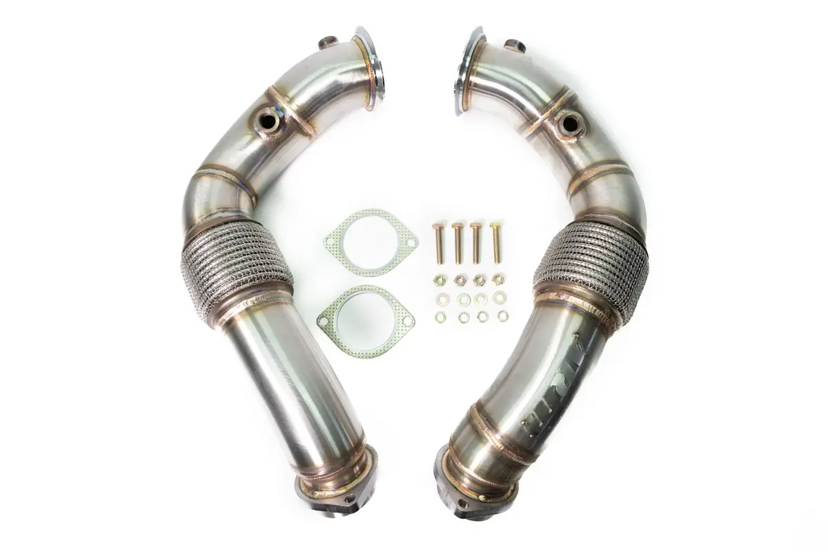 Bmw F10 550I N63 Downpipes (2-Bolt Flange) 1
