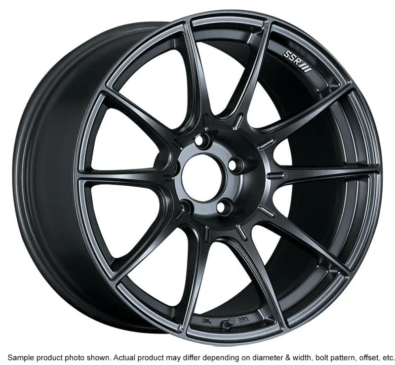 Ssr Gtx01 Forged Alloy Wheel – 18X10.5", 5X114.3, 22Mm Offset, Flat Black (G35/350Z/370Z) 1