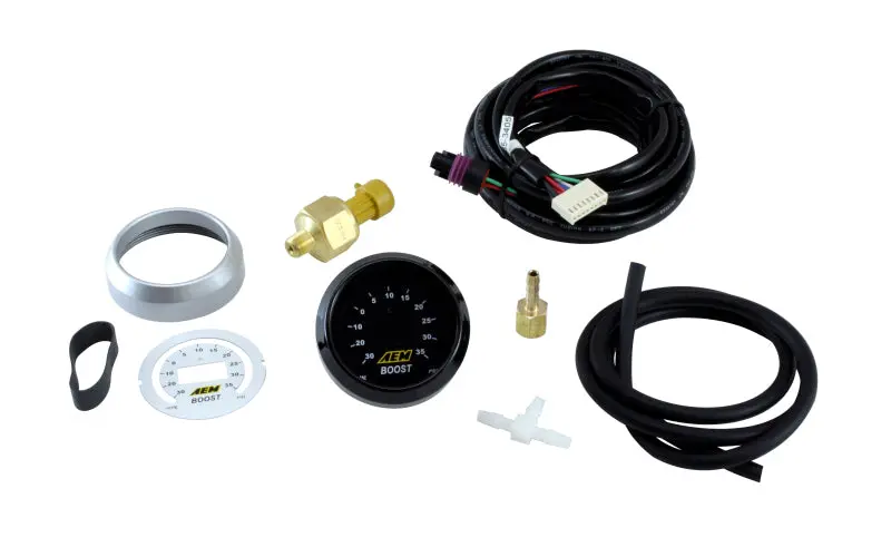 Aem 52Mm Boost Digital Gauge -30-35Psi 1