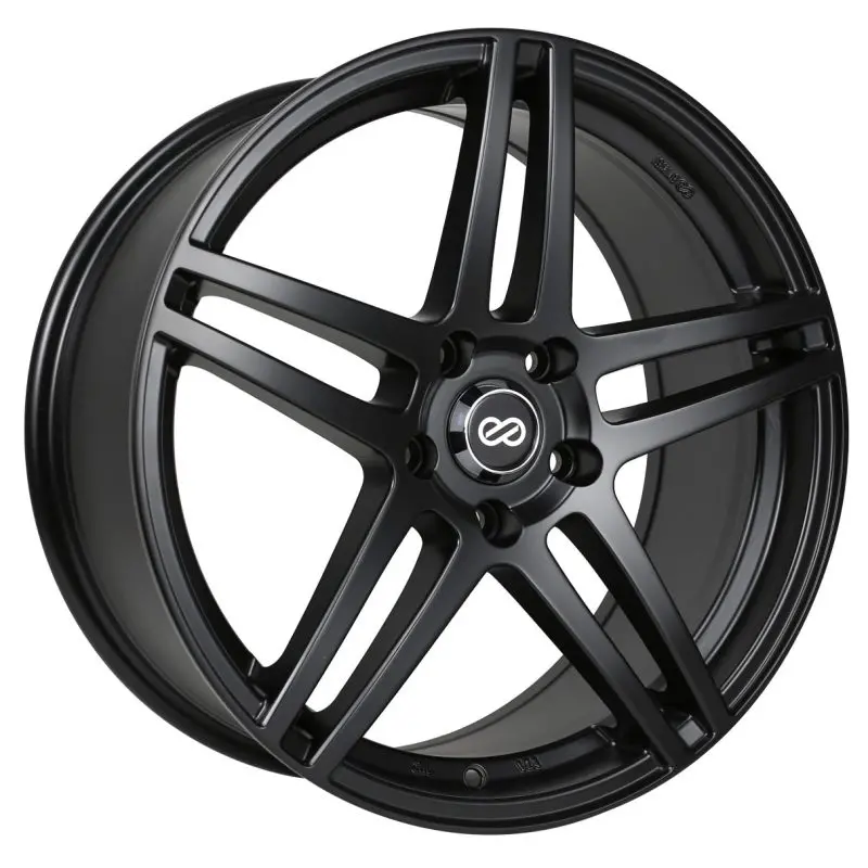 Enkei Rsf5 15X6.5 38Mm Offset 4X100 Bolt Pattern 72.6Mm Bore Dia Black Wheel 1