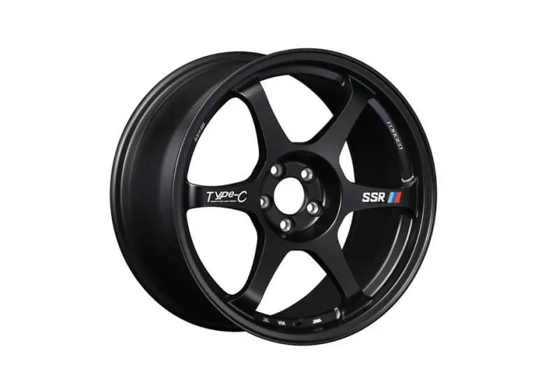 Ssr Type-C Forged 18X9.5 +38 5/114.3 - Sprint Black Wheel 1