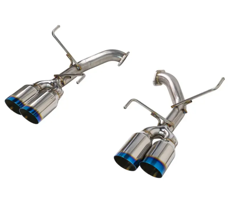 Remark 2022+ Subaru Wrx (Vb) 4In Axleback Exhaust W/ Burnt Stainless Single Wall Tip 1