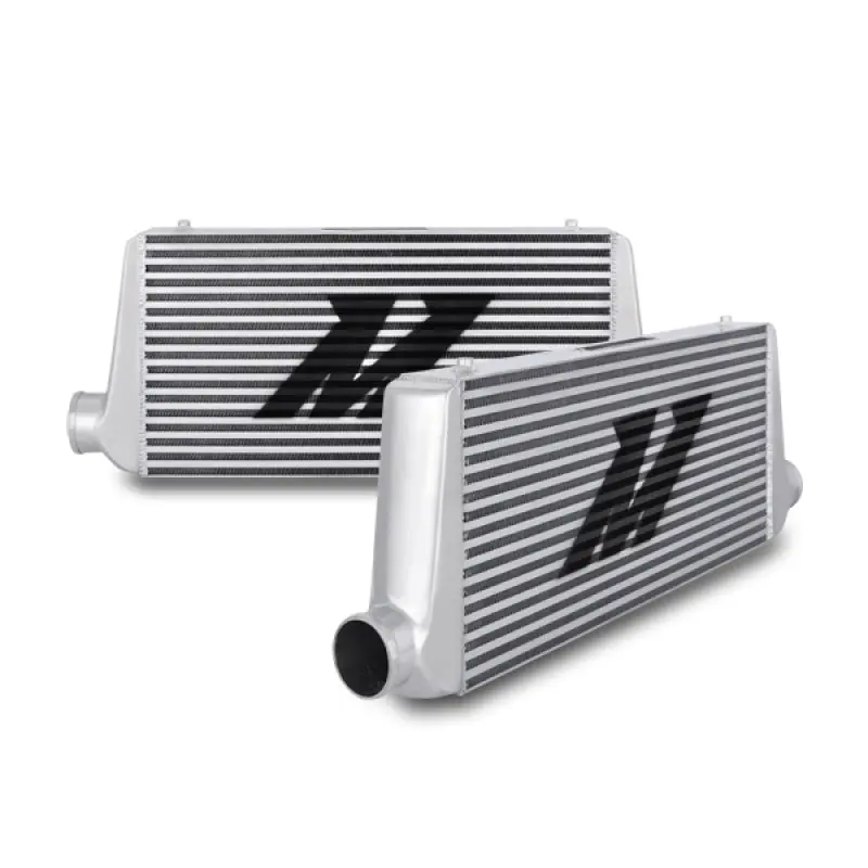 Mishimoto Universal Silver R Line Intercooler Overall Size: 31X12x4 Core Size: 24X12x4 Inlet / Outle 2