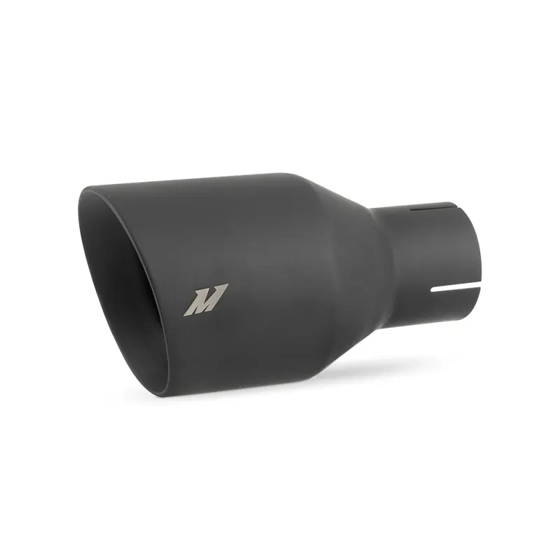 Mishimoto Clamp-On Double Wall Exhaust Tip 2.5 Inlet Slash Cut 1