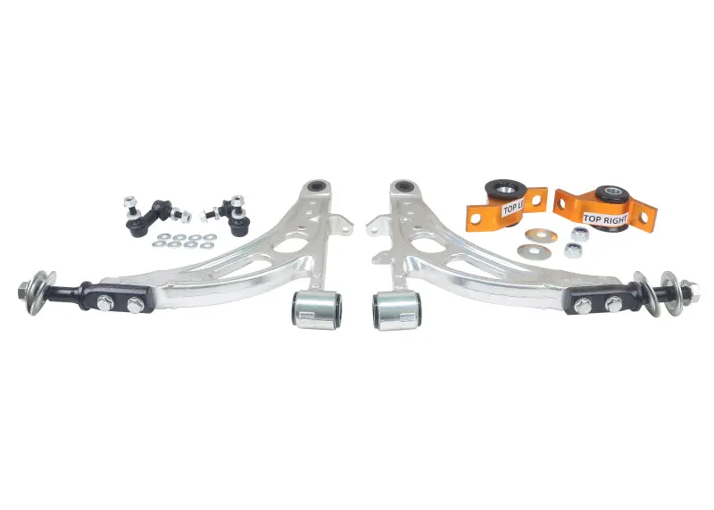 Whiteline 93-07 Subarau Impreza  Front Lower Street Performance Alloy Control Arm Kit 1