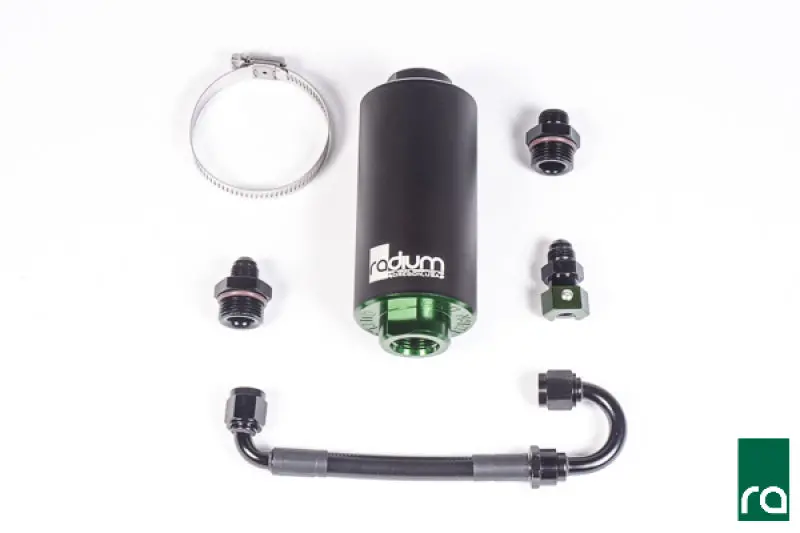 Radium Engineering Porsche 996/997.1 Awd Fuel Filter Kit W/ 10 Micron Stainless Filter 1