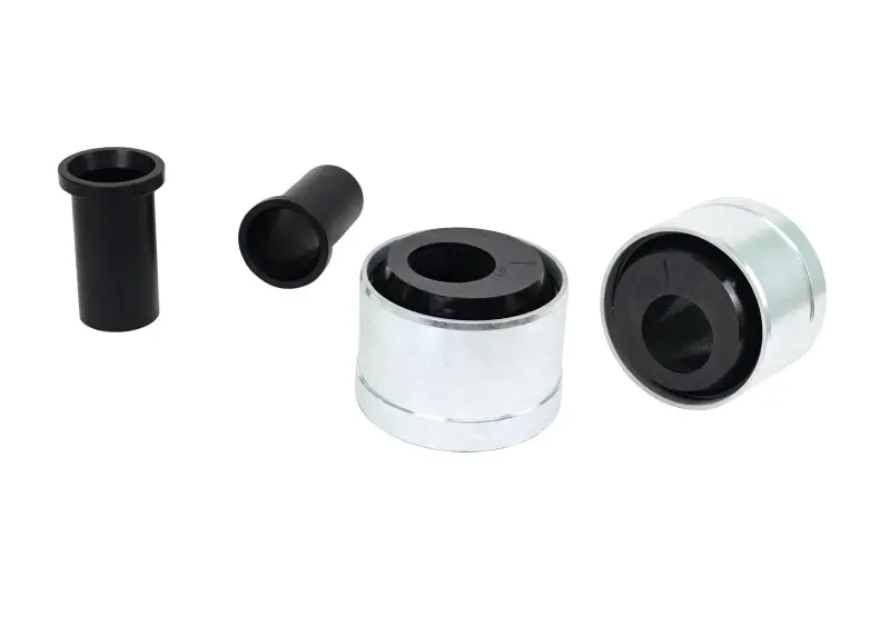 Whiteline 2009+ Nissan 370Z / Z Lower Control Arm - Inner Rear Bushing Kit (Double Offset) 1