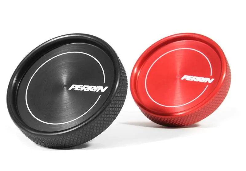 Perrin 02-25 Subaru Impreza/Wrx/Sti & 13-25 Crosstrek/Brz/Fr-S/Gr86/Gr86 Oil Fill Cap - Red 2