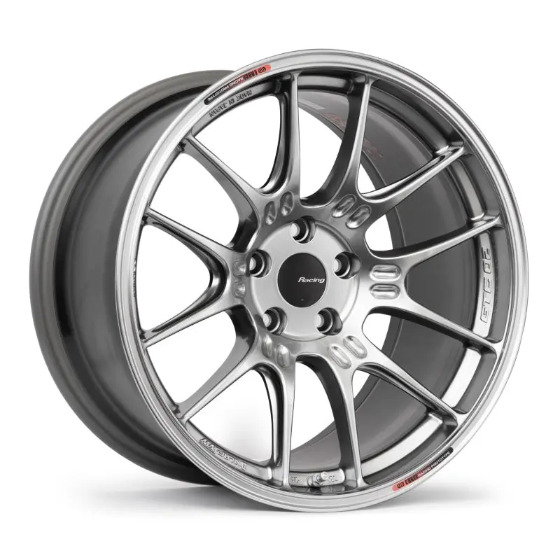 Enkei Gtc02 19X9.5 5X112 40Mm Offset 66.5Mm Bore Hyper Silver Wheel 1