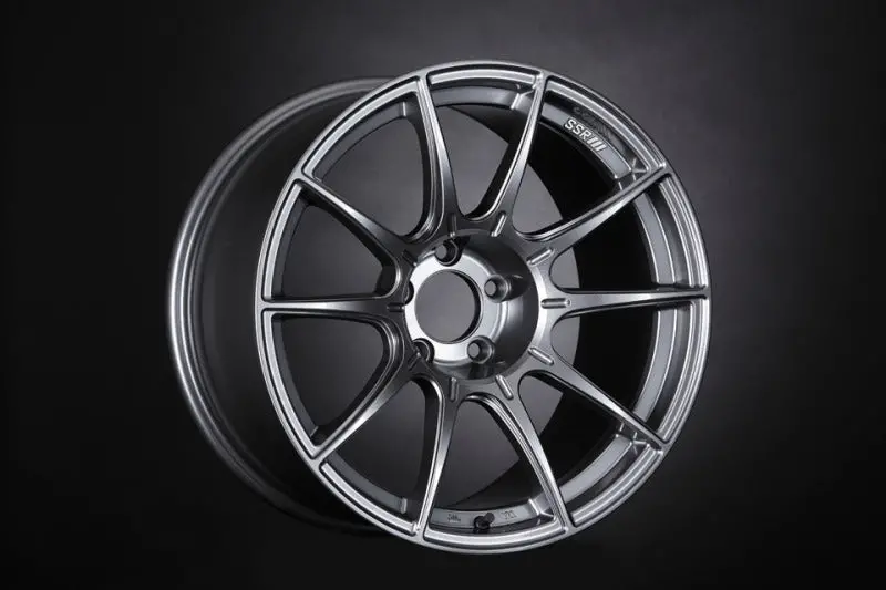 Ssr Gtx01 18X10.5 5X114.3 15Mm Offset Dark Silver Wheel Evo X / G35 / 350Z / 370Z 1