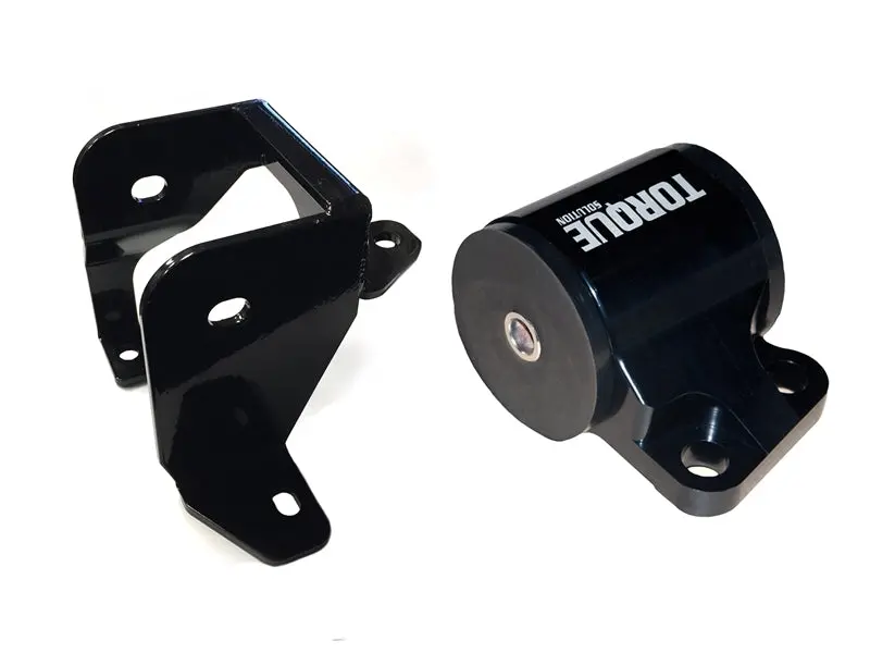 Torque Solution Billet Aluminum Left Engine Mount (2 Bolt): 96-00 Honda Civic Ek B/D-Series 1