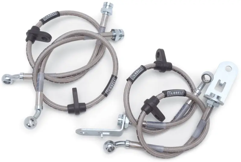 Russell Performance Rear Drum Brake Line Kit For 1988–1991 Honda Civic & Crx 2
