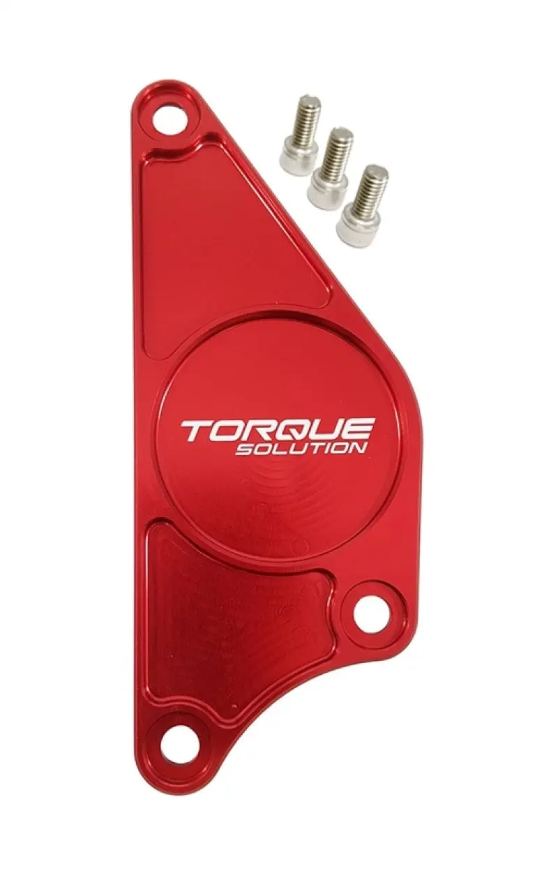 Torque Solution Billet Aluminum Cam Plate (Red): Subaru Brz / Scion Fr-S 2013+ 1