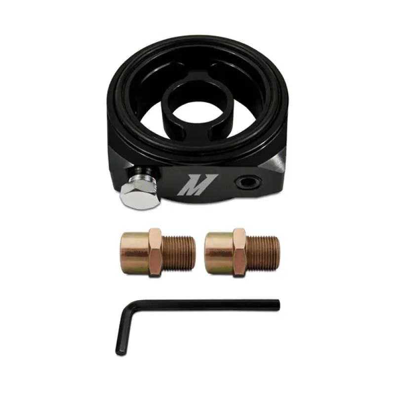 Mishimoto Oil Sandwich Plate Adapter With 3 X 1/8In Npt Ports 2