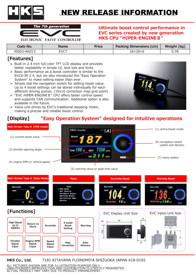 Hks Evc7-Ir 2.4 1